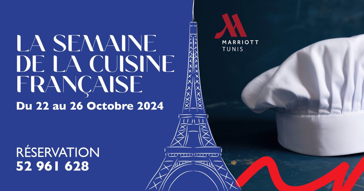 Tunis Marriott Hotel gastronomie française